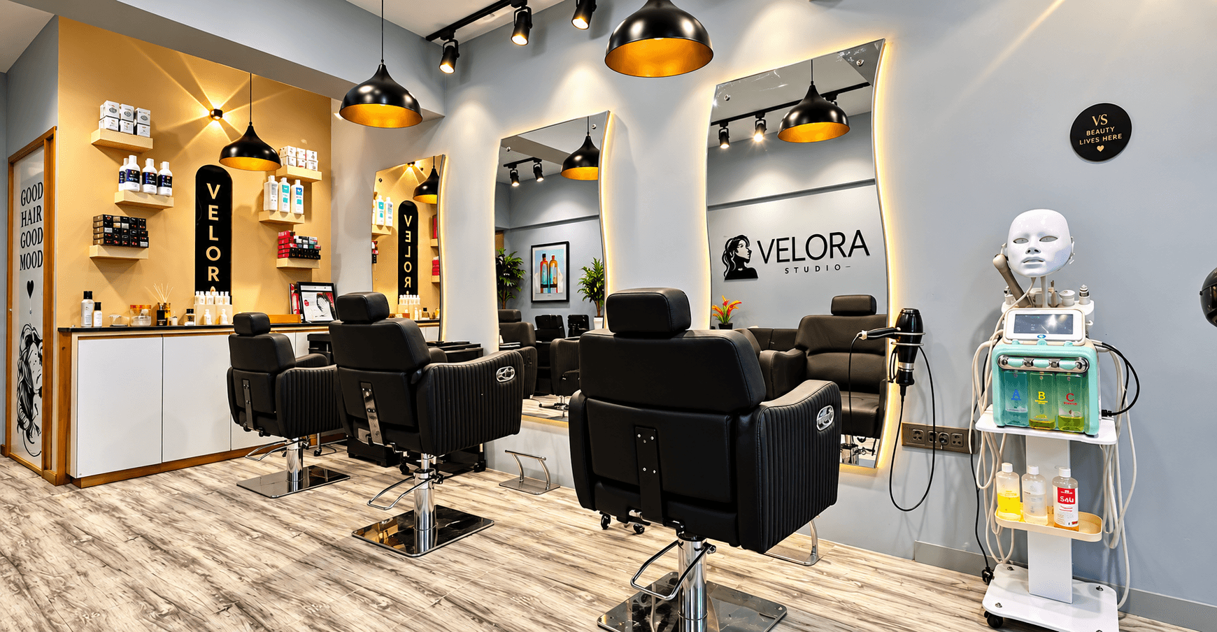 Velora Studio Unisex Salon - Bodakdev