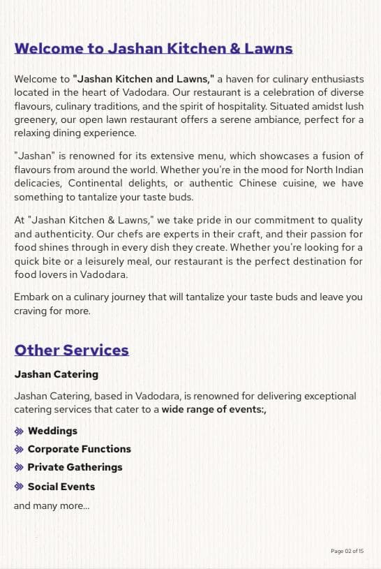 Jashan Kitchen & Lawns photo 2