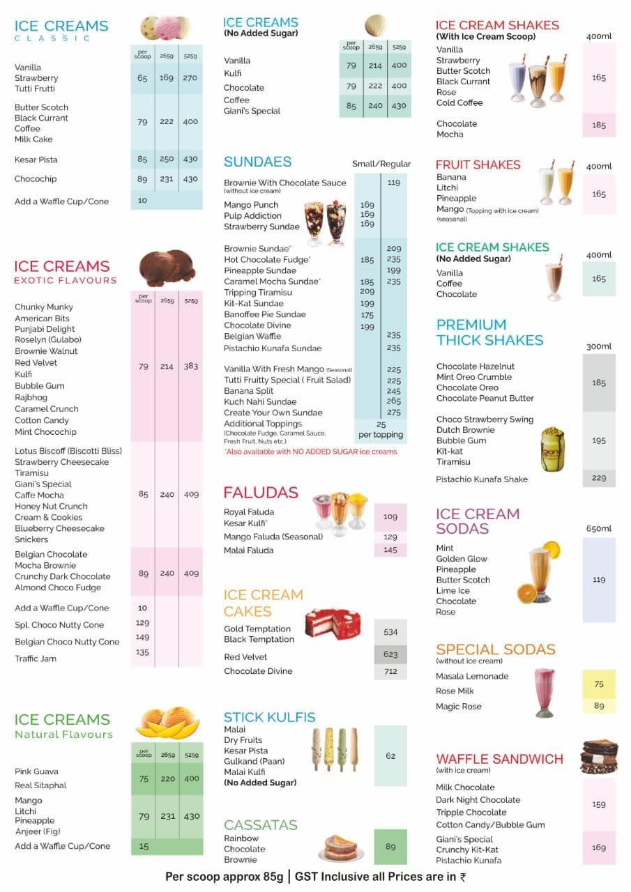 Gianis Ice Cream - Manjalpur photo 1