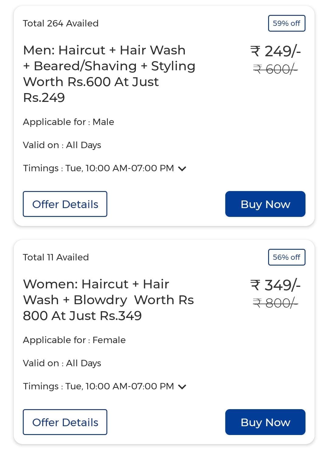 MEN : Haircut + Hair Wash + Beared/Shaving + Styling @ Just Rs.249/-