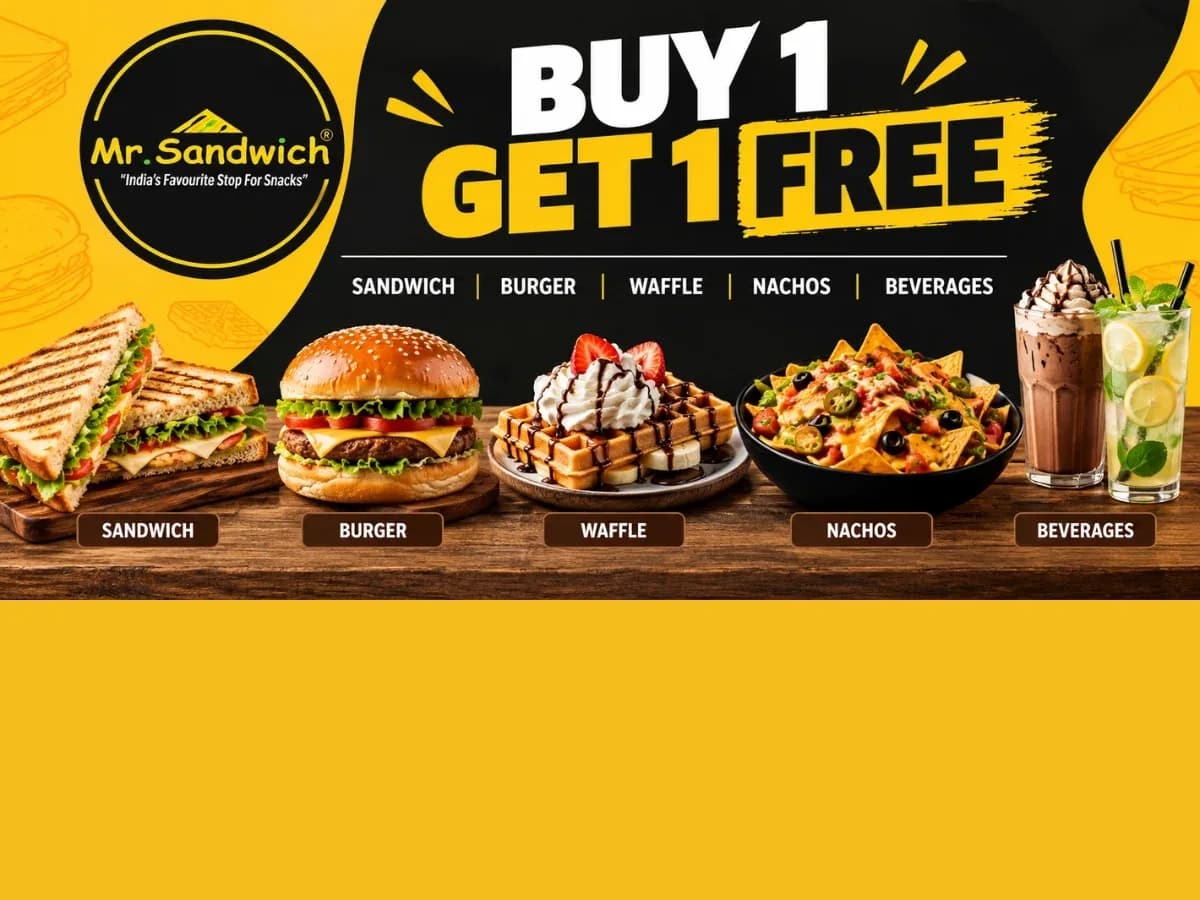 SANDWICH : One Buy & get One Free