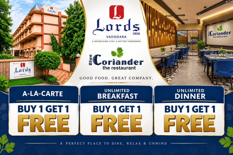 UNLIMITED BUFFET DINNER : Buy One & get One Free. (1499/- + GST).