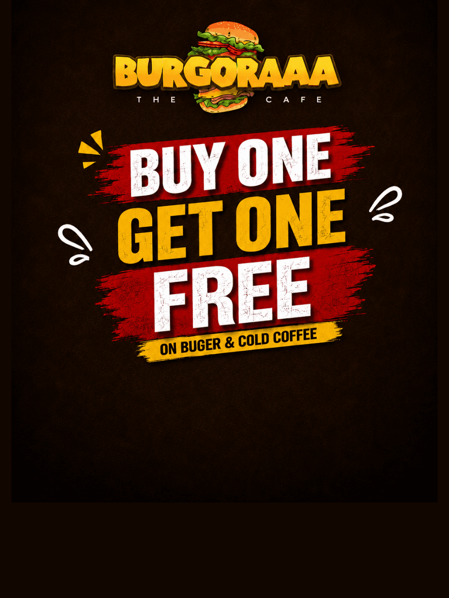 Veg Burger / Jain Burger : Buy One & get One Free