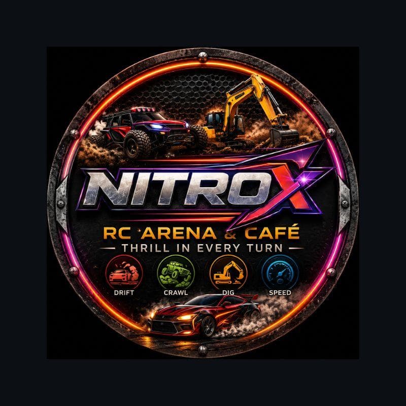 Nitrox Rc Arena & Cafe Gaming - ONGC Char Rasta