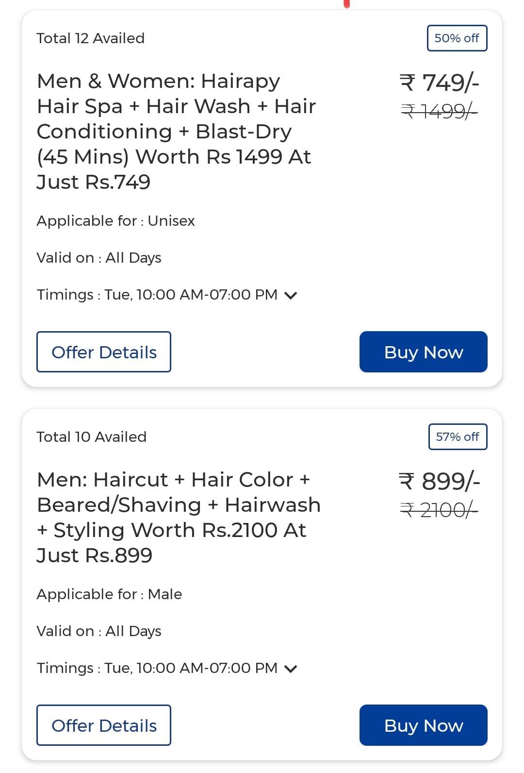 MEN : Haircut + Hair Colour + Beared/Shaving + Hairwash + Styling @ Just Rs.899/-