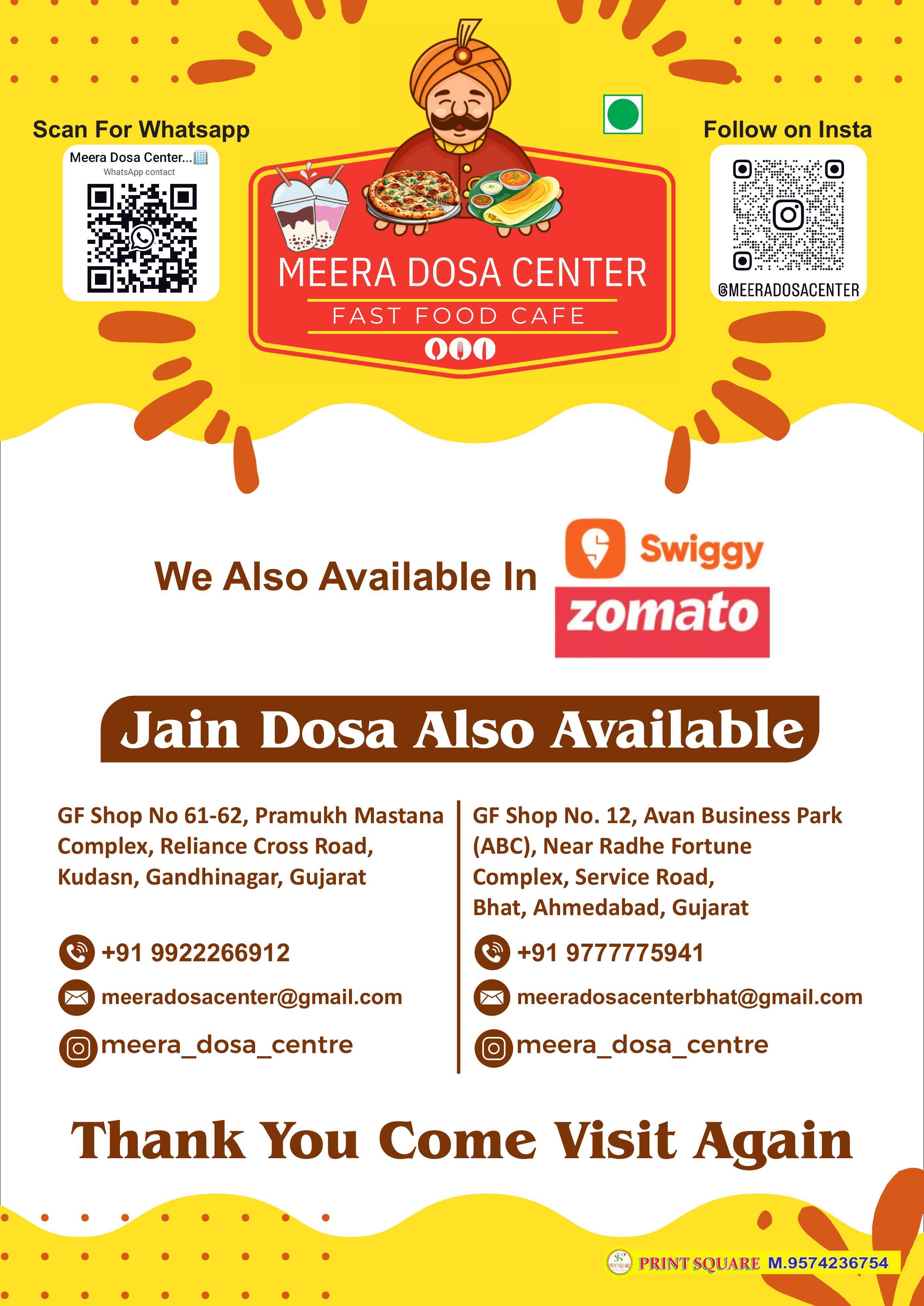 Meera Dosa - Kudasan